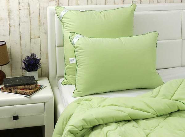 Фото - Подушка стандартная Руно 70х70 (313.52БКУ_Салатовый)