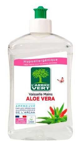 Фото - Засіб для ручного миття посуду L'Arbre Vert Алое вера 500 мл (3450601047091) Фото - Засіб для ручного миття посуду L'Arbre Vert Алое вера 500 мл (3450601047091)