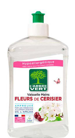 Средство для ручного мытья посуды L'Arbre Vert Цвет вишни 500 мл (3450601047138)