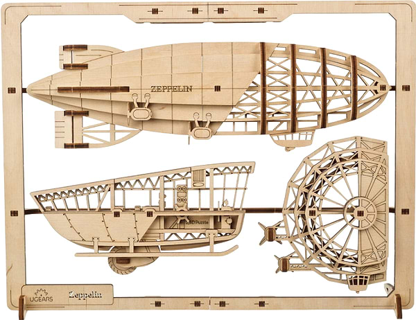 Фото - 3D пазли Ugears Цепелін (70208)