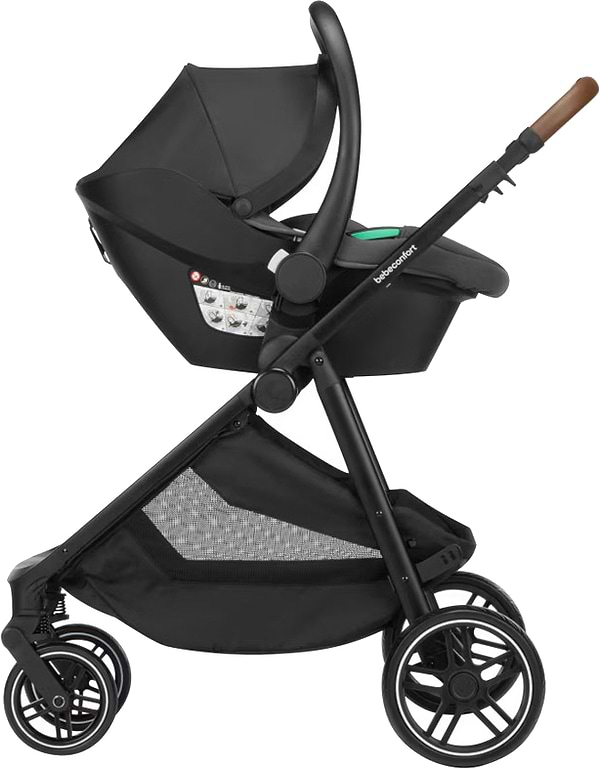 Фото - Коляска универсальная 3 в 1 Bebe Confort LUVIA TRIO Mineral Graphite