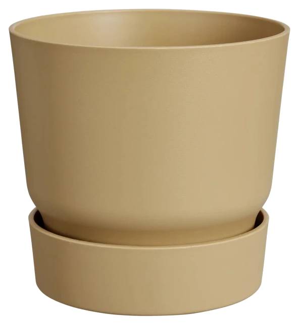 Вазон Elho greenville round 40 см бежевий 537241