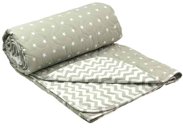 Фото - Одеяло летнее полуторное Руно 140х205 бязь силикон (321.02СЛК_Зигзаг)
