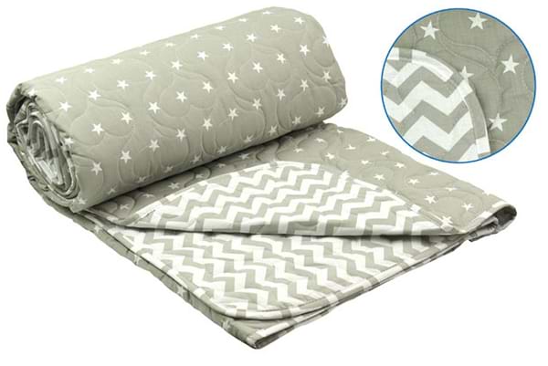 Фото - Одеяло летнее полуторное Руно 140х205 бязь силикон (321.02СЛК_Зигзаг)