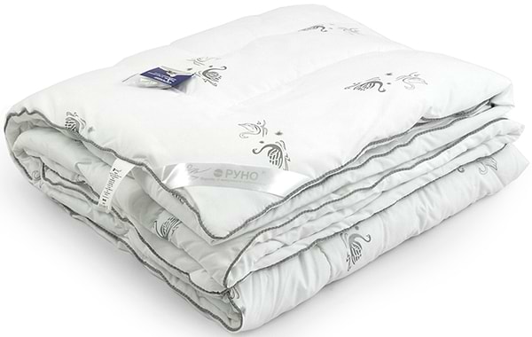 Фото - Ковдра демісезонна двоспальна євро Руно 200х220 зі штучного лебединого пуху (322.52_Silver Swan_demi) Фото - Ковдра демісезонна двоспальна євро Руно 200х220 зі штучного лебединого пуху (322.52_Silver Swan_demi)