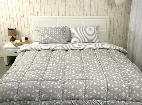 Фото - Одеяло зимнее двуспальное Руно 172х205 силиконовая (316.52Star_plus)