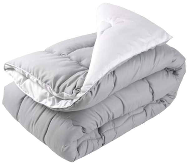 Фото - Ковдра зимова двоспальна Руно 172х205 силіконова (316.52_Grey White)