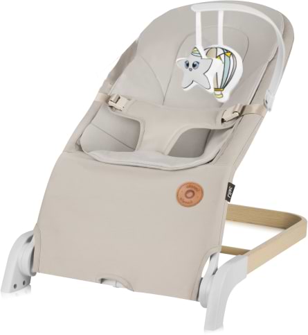 Кресло-шезлонг Lionelo Lilac Beige Sand