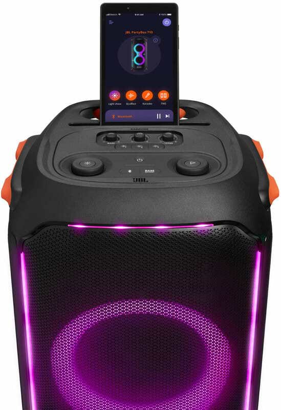 Фото - Акустична система JBL Partybox 710 Black (JBLPARTYBOX710EU)