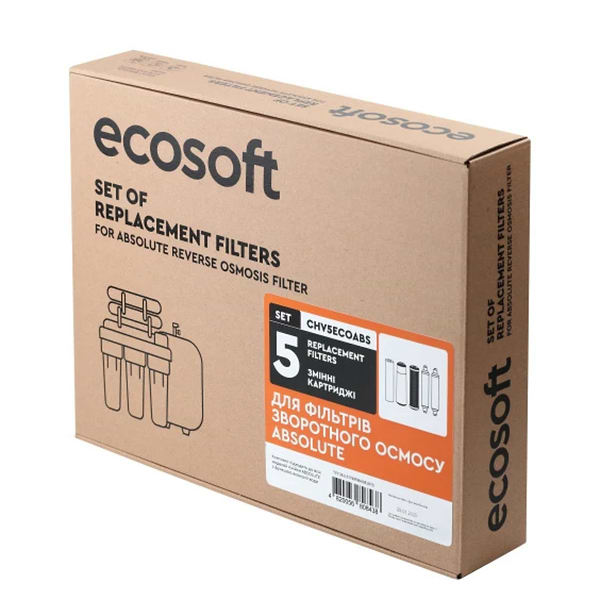 Фото - Картридж системи зворотного осмосу Ecosoft Absolute (6 місяців) (CHV5ECOABS)