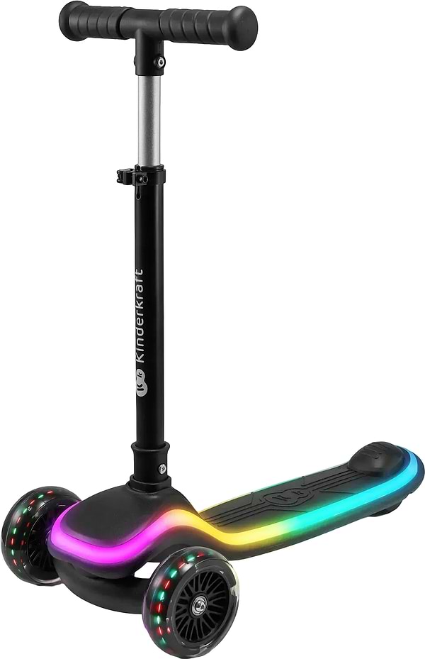 Фото - Трёхколёсный самокат Kinderkraft Raket Black (KRRAKE00BLK0000)