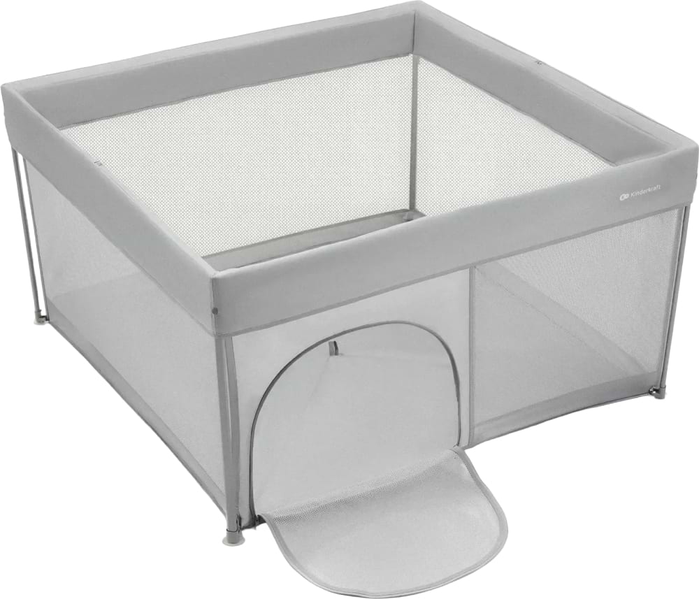 Манеж классический Kinderkraft Ziki Grey (KLZIKI00GRY0000)