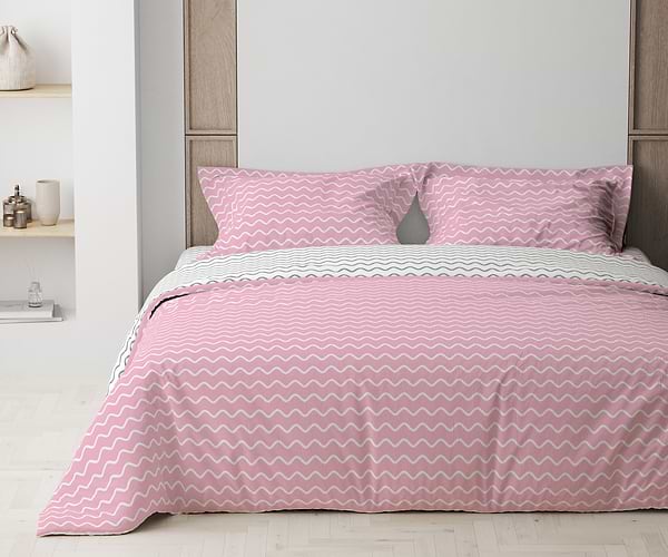 Фото - Комплект постельного белья ТЕП Happy Sleep Pink Wave (2-03796_31583)