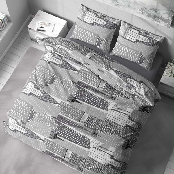 Фото - Комплект постільної білизни DAISY бязь gold City Slicker 145х215, 1 нав. (4820190499349)