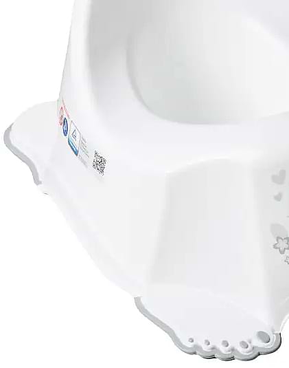 Фото - Горщик дитячий Tega Baby Сова з антиковзаючою гумою Білий (SO-001-103)