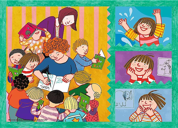 Фото - Пазлы (3-4 года) Trefl "Приключения" / Семья Бази (4в1)(34606)