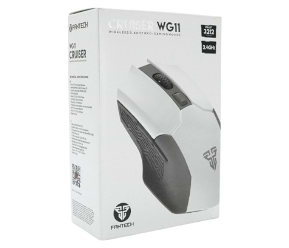 Фото - Миша бездротова ігрова Fantech WG11 CRUISER White (WG11CRUISER-Wh)