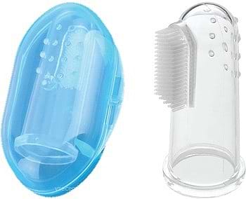 Фото - Зубная щетка мануальная детская Lindo в  футляре, голубая (Pk 073 гол)