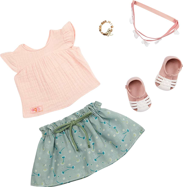 Фото - Одежда и аксессуары для куклы Our Generation с юбкой для прогулки (BD30496Z) Фото - Одежда и аксессуары для куклы Our Generation с юбкой для прогулки (BD30496Z)