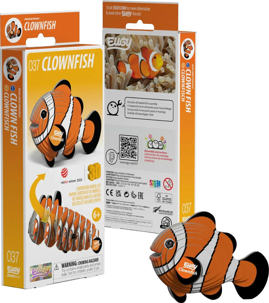 3D пазли EUGY Зоопарк: Риба - клоун (XEG-037)
