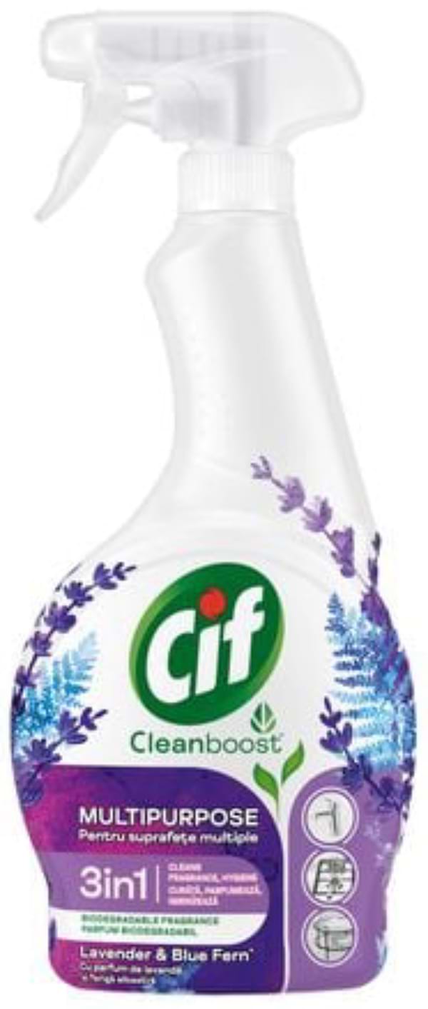 Фото - Засіб для чищення універсальний Cif Lavender&Blue Мультифункціональний 500 мл