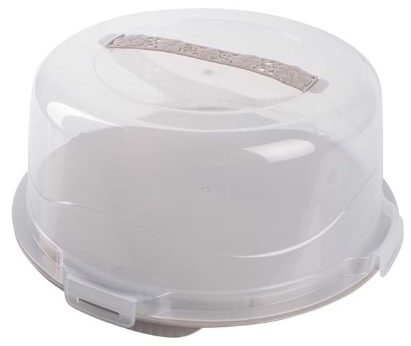 Купити Ємність для зберігання торта VIOLET HOUSE 0011 кругла велика CUPPUCINO - Фото 1 Ємність для зберігання торта VIOLET HOUSE 0011 кругла велика CUPPUCINO - Фото 1