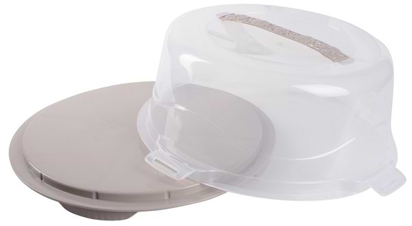 Фото - Емкость для хранения торта VIOLET HOUSE 0011 круглая большая CUPPUCINO