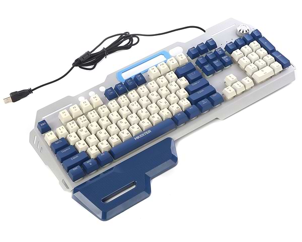 Фото - Клавіатура дротова ігрова Maxxter KBG-RGB-01-UA