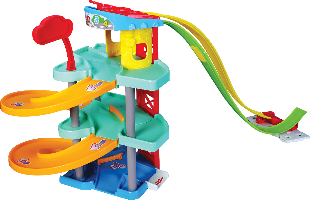 Игровой набор Bb Junior Гоночная башня с трамплином (16-88604)