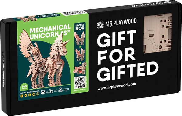 Фото - 3D пазли Mr.Playwood Єдиноріг S (10604)