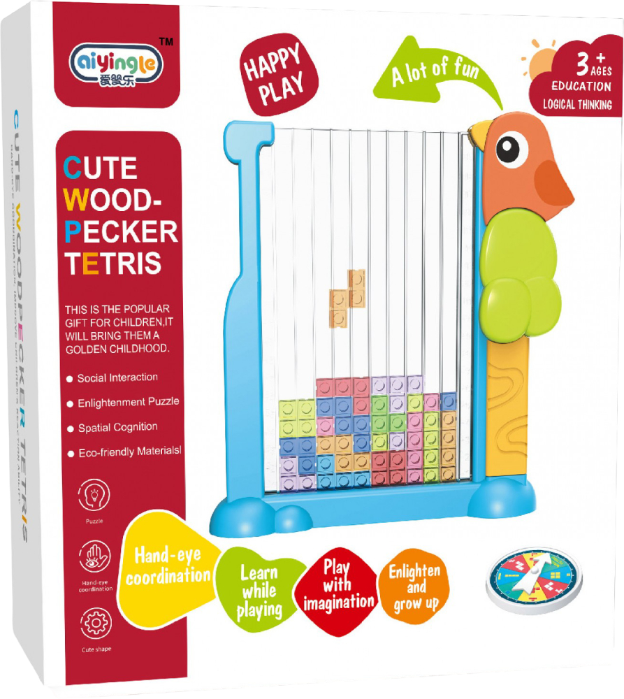Настольная игра (3-4 года) Aiyingle Тетрис (99-16)