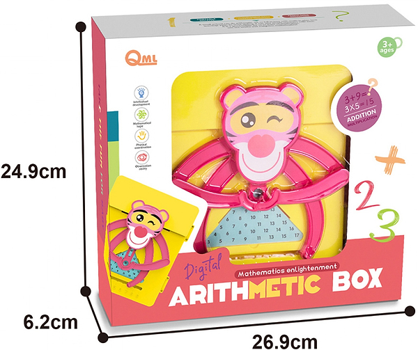 Фото - Настольная игра (3-4 года) QML математическая игра (M9G)