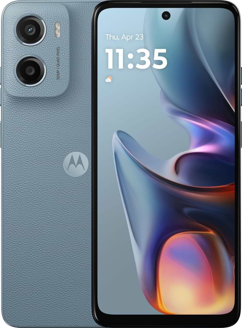 Смартфон Motorola E15 2/64Gb Misty Blue - Фото 1