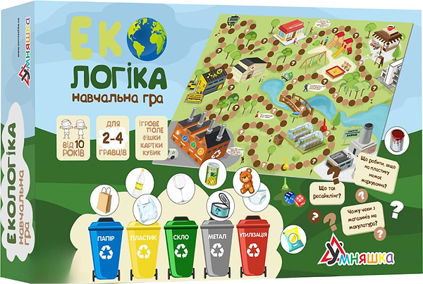 Фото - Настольная игра (8+) Умняшка Экологика (1319)
