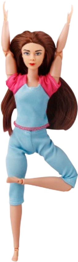 Коллекционная кукла DO йогиня с одеждой и аксессуарами 29 см (JJ8676-1Q)