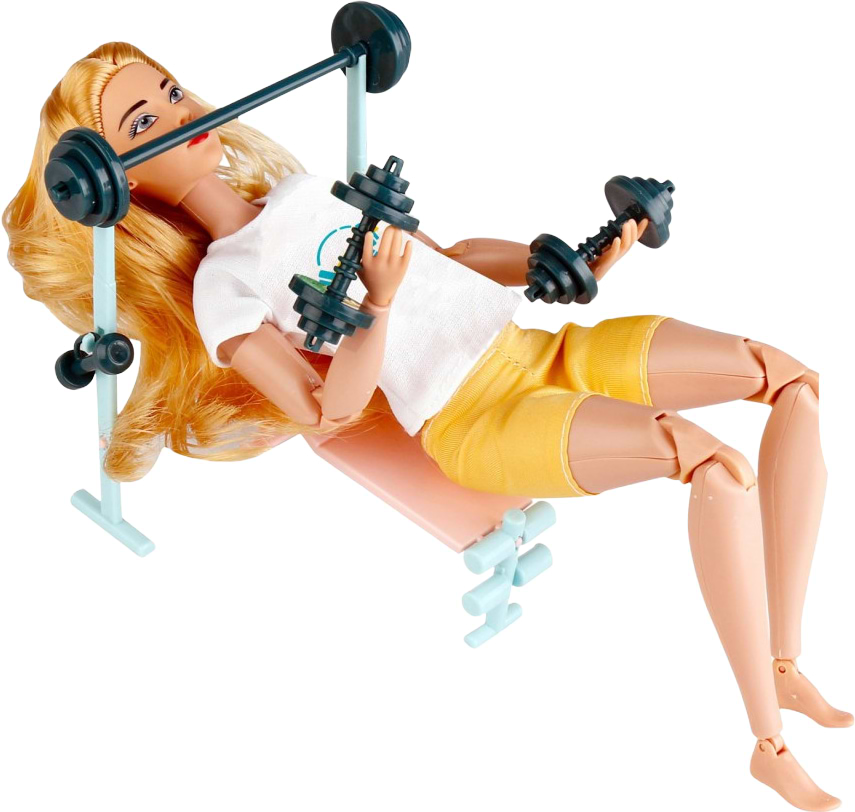 Коллекционная кукла DO с набором для тренировки 29 см (JJ8715-1Q)