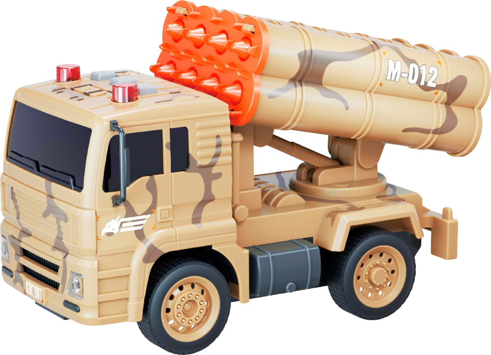 Наземная спецтехника Wenyi фрикционная военная машинка с ракетной установкой (WY441D)