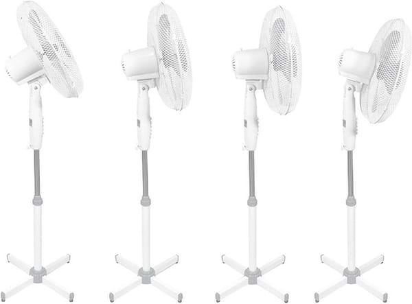 Фото - Вентилятор напольный Esperanza EHF001WE White/Gray