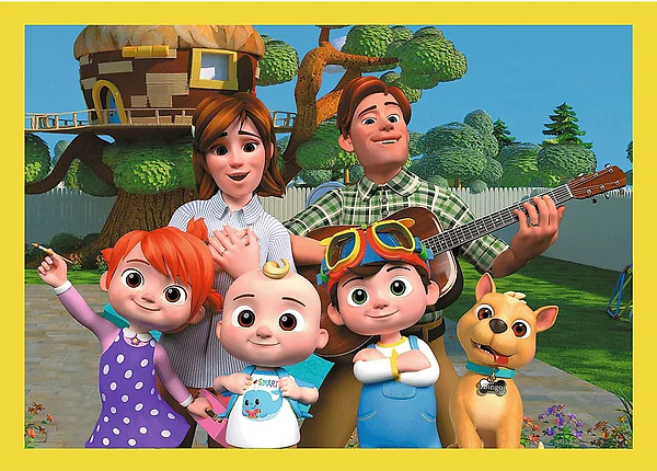 Фото - Пазли (3-4 роки) Trefl "Знайомство з героями" / Кокомелон (34647)