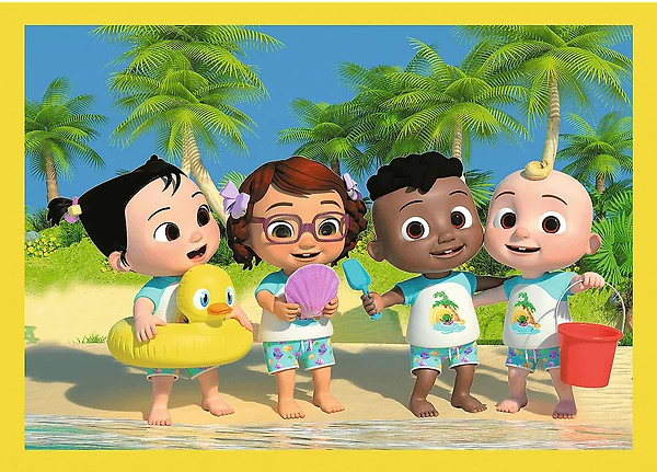 Фото - Пазли (3-4 роки) Trefl "Знайомство з героями" / Кокомелон (34647)