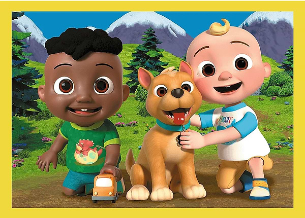 Фото - Пазли (3-4 роки) Trefl "Знайомство з героями" / Кокомелон (34647)