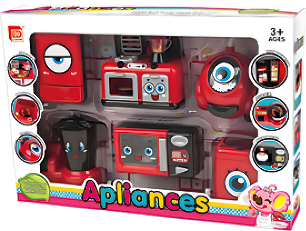 Фото - Сюжетно-рольова гра. Кухня FUDAER Набір побутової техніки з 6 пр. (FDE520) Фото - Сюжетно-рольова гра. Кухня FUDAER Набір побутової техніки з 6 пр. (FDE520)