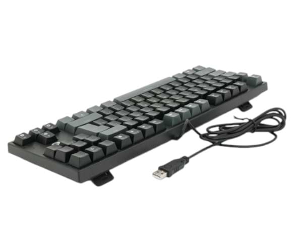 Фото - Клавіатура дротова ігрова Fantech ATOM MK876 (Eng) Black (red switch)