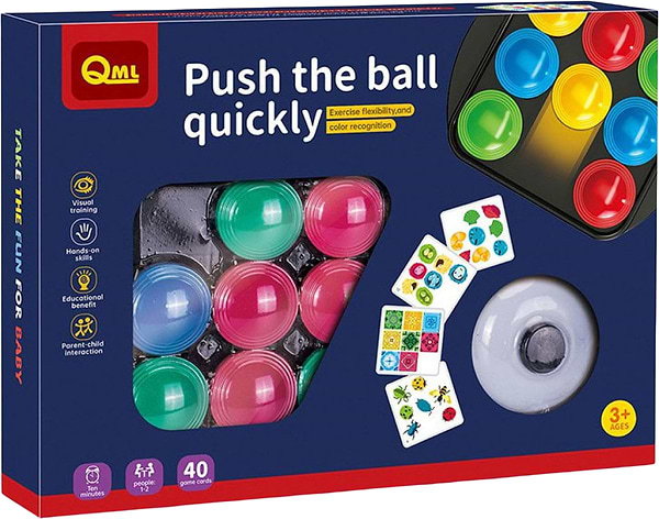 Фото - Настільна гра (3-4 роки) QML Кольорові п'ятнашки (M13I)