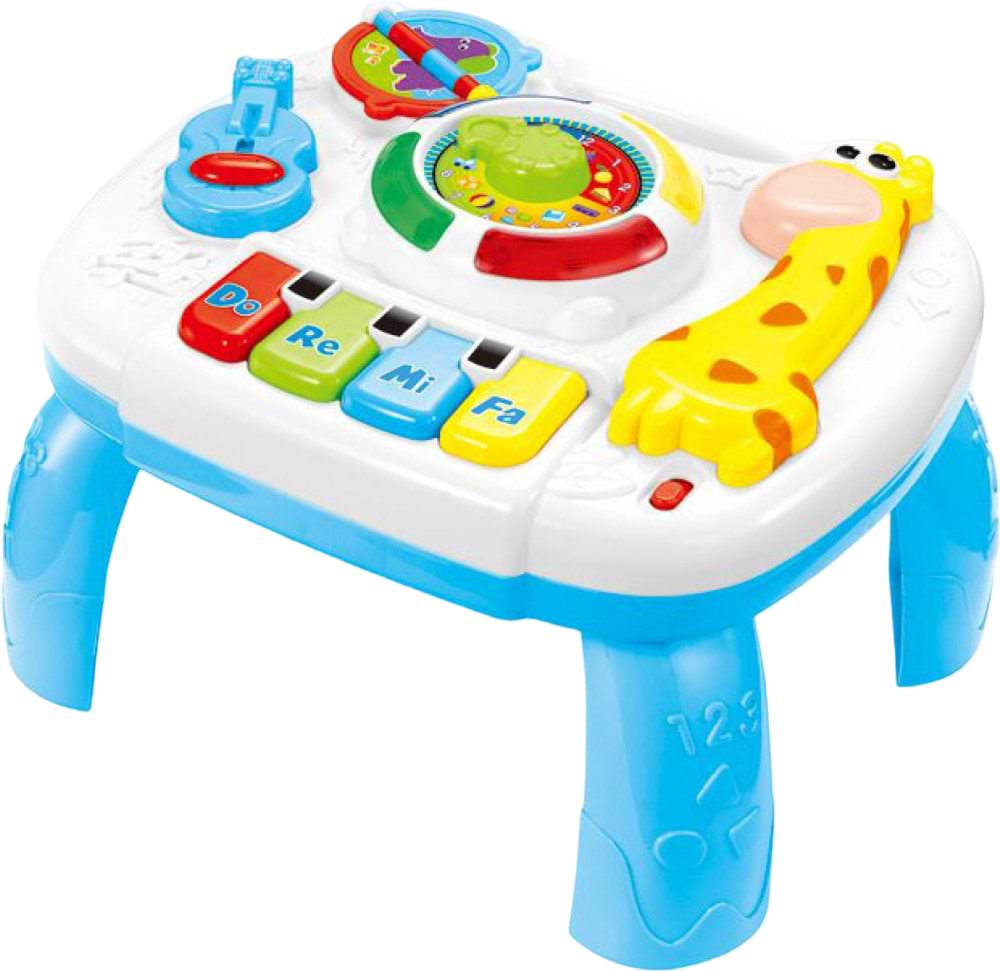 Игровой центр для малыша TOT KIDS Детский развивающий столик свет звук (1089)