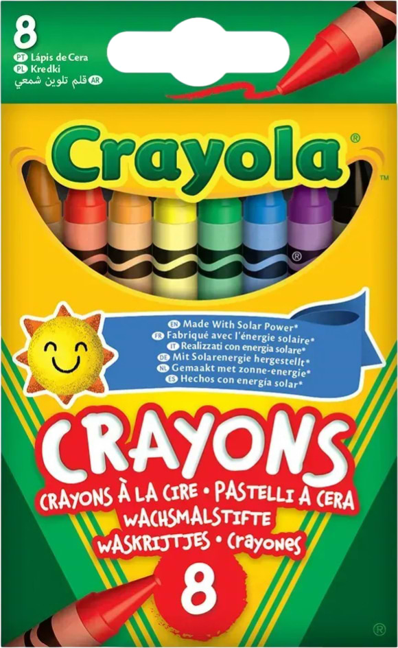 Фото - Набір воскової крейди Crayola 8 шт. (52-3008)