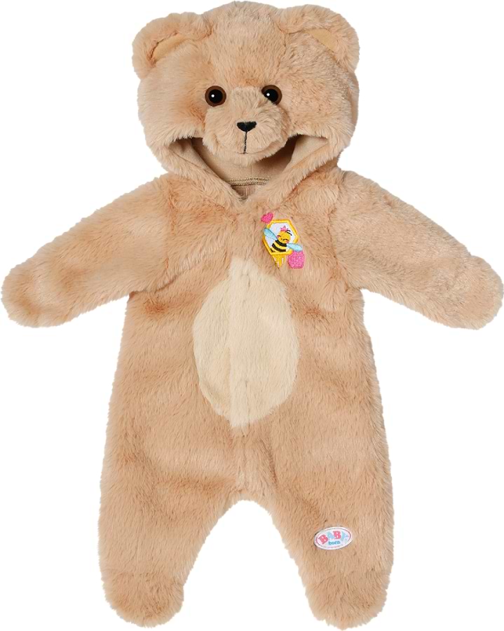 Одяг та аксесуари для ляльки Baby Born КОМБІНЕЗОН ВЕДМЕДИКИ (43 см) (836088)