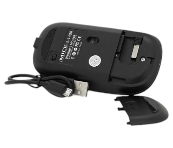 Фото - Миша бездротова iMice E-1400 Black