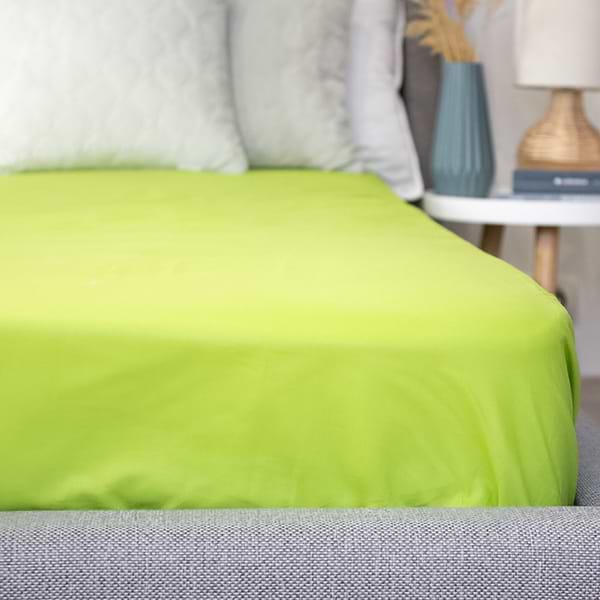 Фото - Простынь двуспальная ТЕП ВДОХНОВЕНИЕ 200х200 Herbal Green (2-04019_32256)