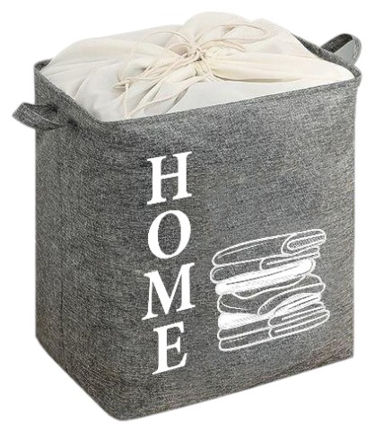 Корзина для хранения Idea Home 40х50х50 см (LY-02 квад. ткан. з/кр Sweet Home)